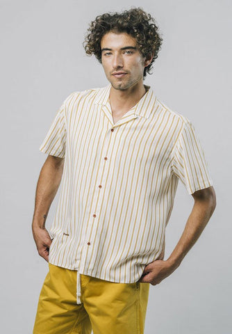 Brava Fabrics EcoVero™ Narciso Stripe Shirt