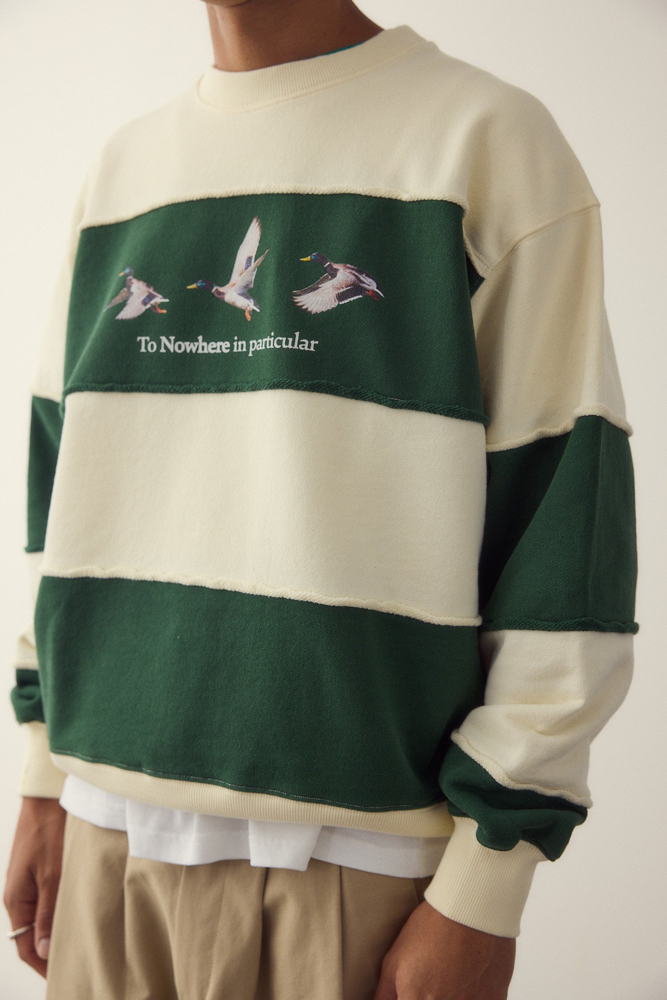 To Nowhere in Particular Sweatshirt Made Of Organic Cotton