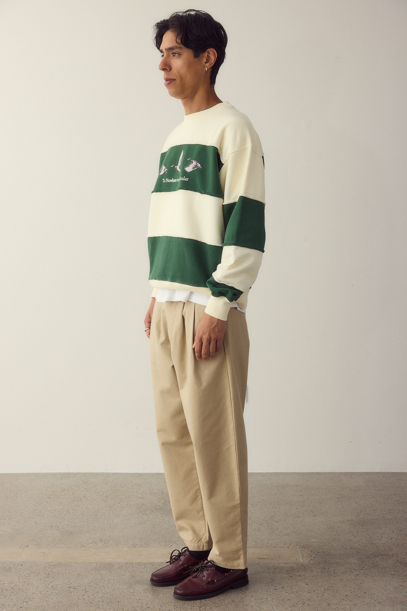 To Nowhere in Particular Sweatshirt Made Of Organic Cotton