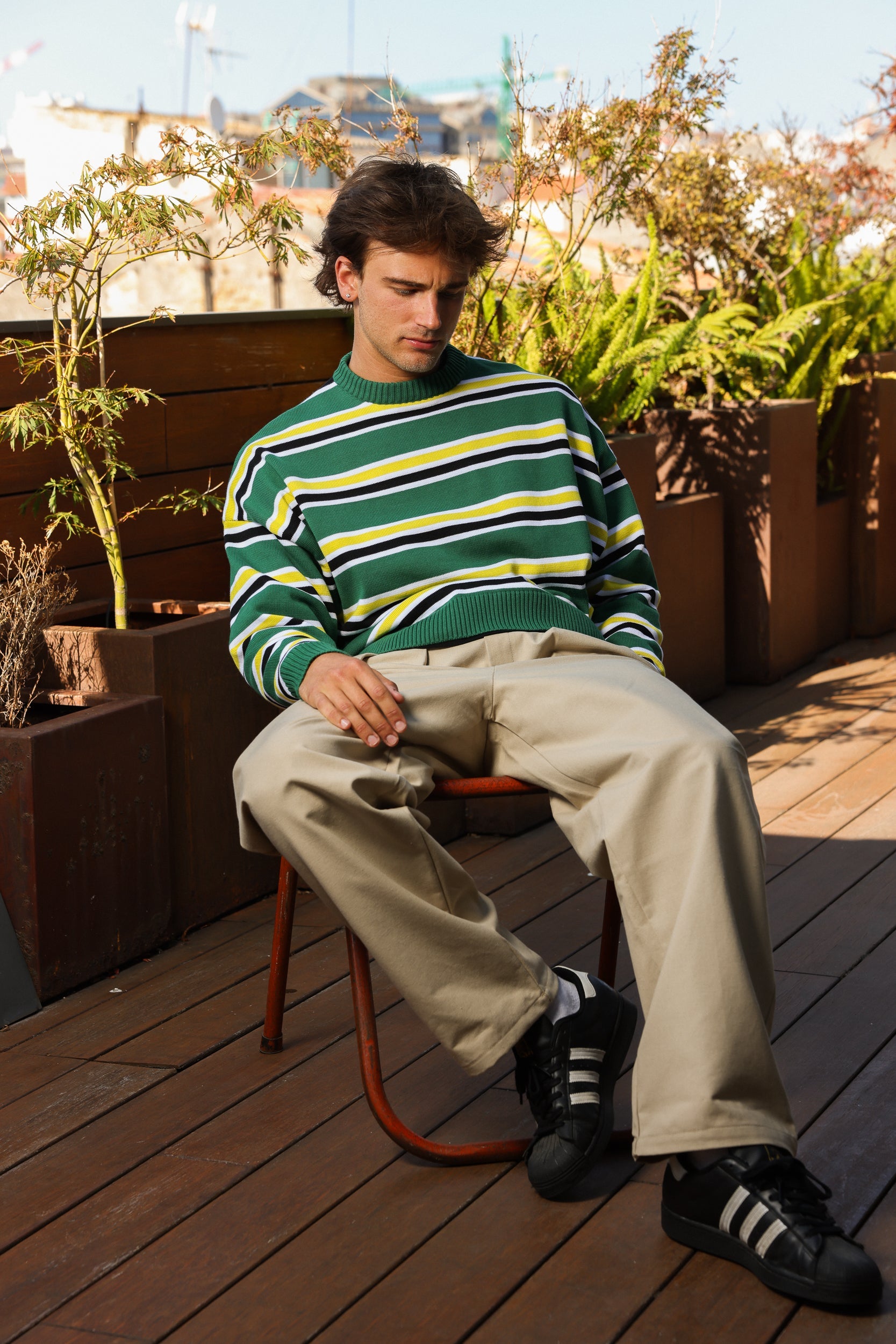 Jersey Bright Yellow Made Of Organic Cotton