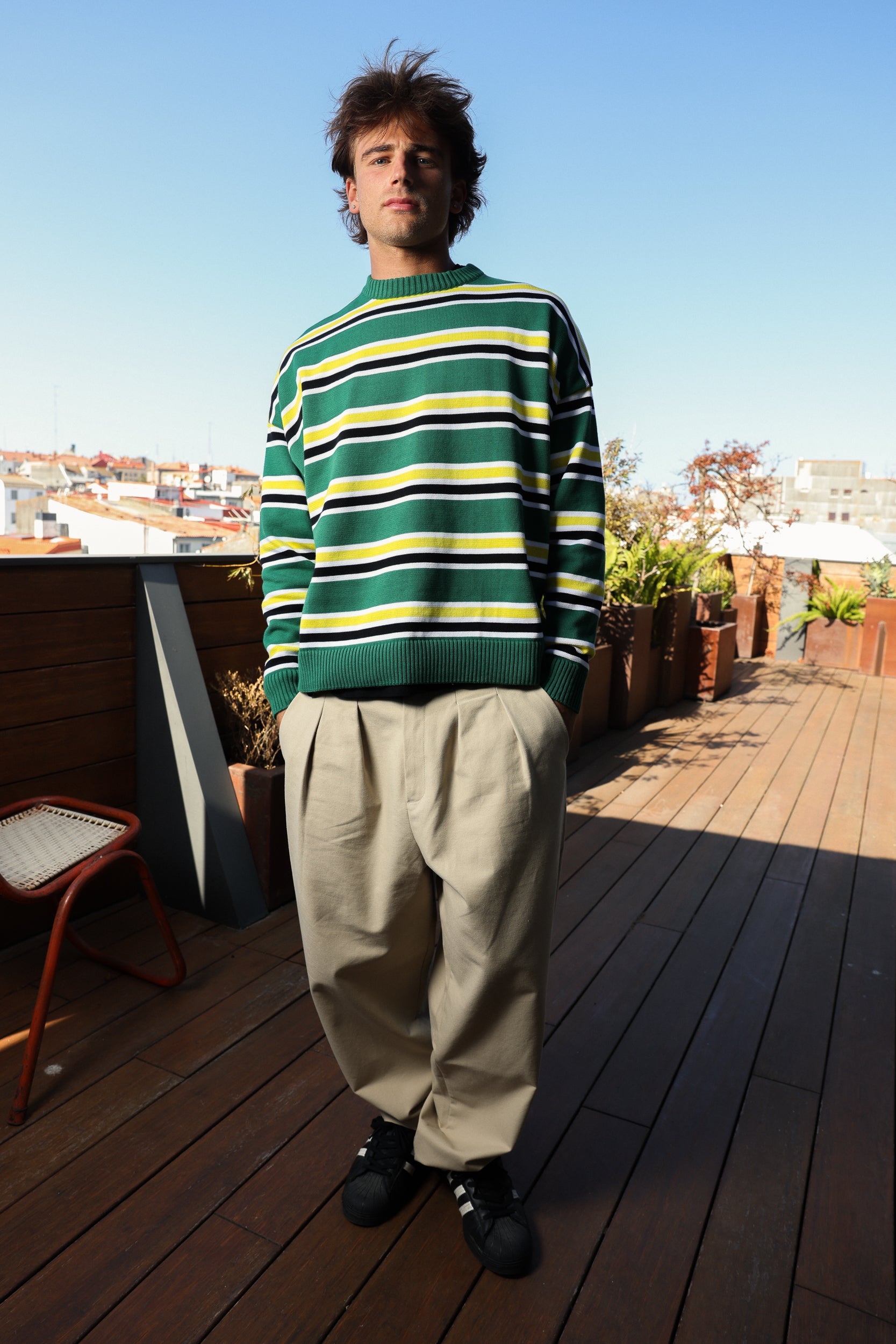 Jersey Bright Yellow Made Of Organic Cotton