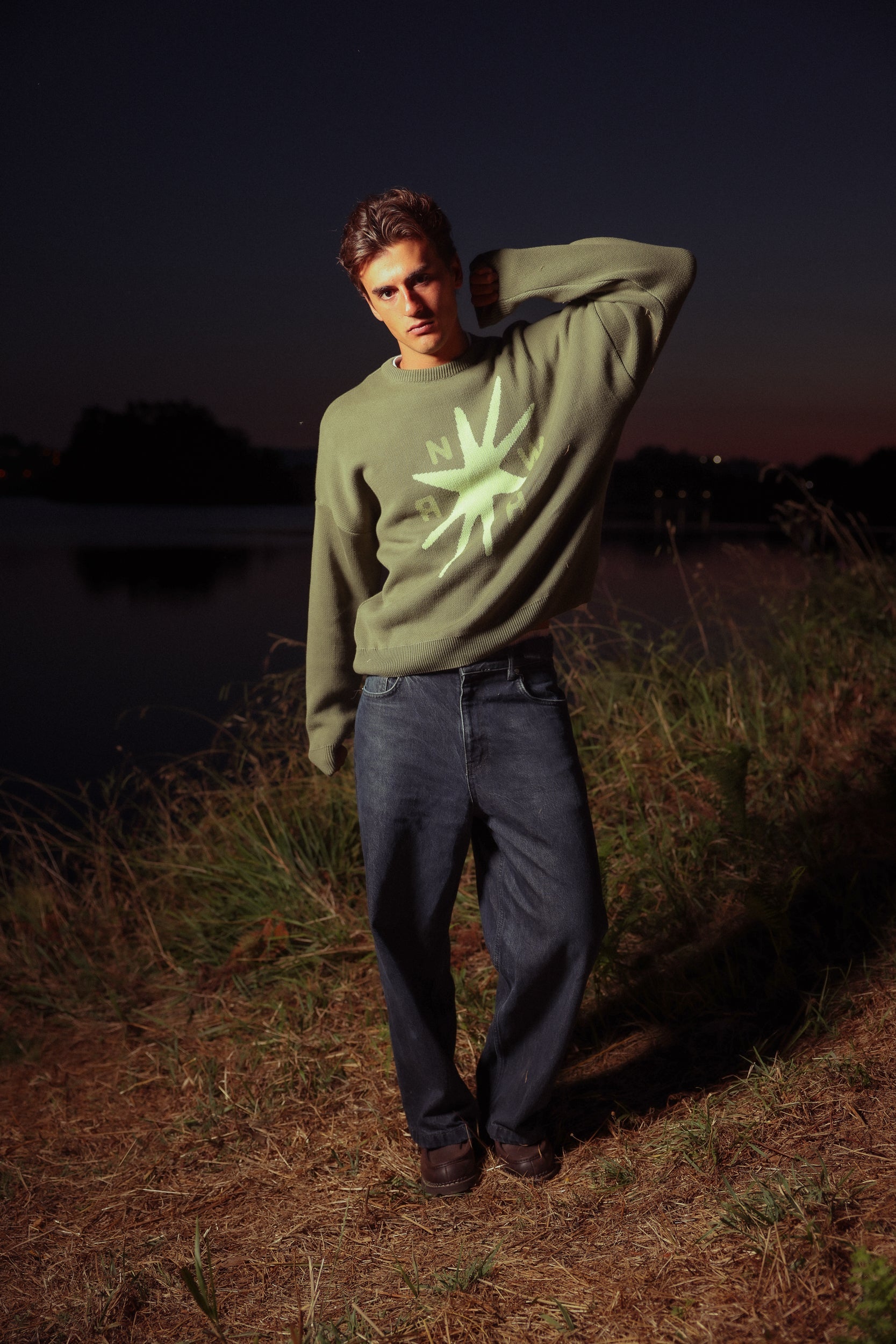 Jersey Compass Made Of Organic Cotton