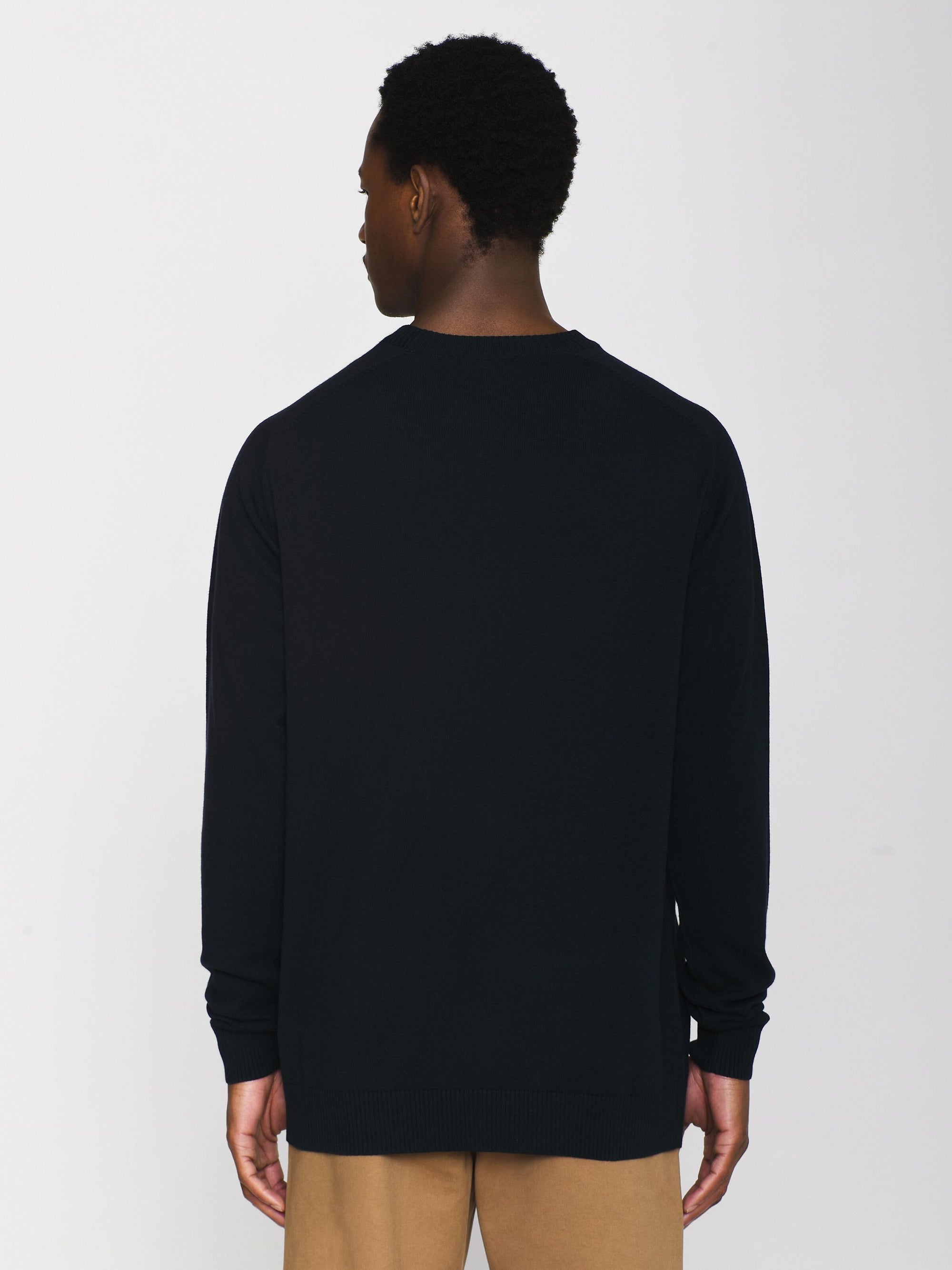 Regular Knit Crew Neck Made Of Merino Wool