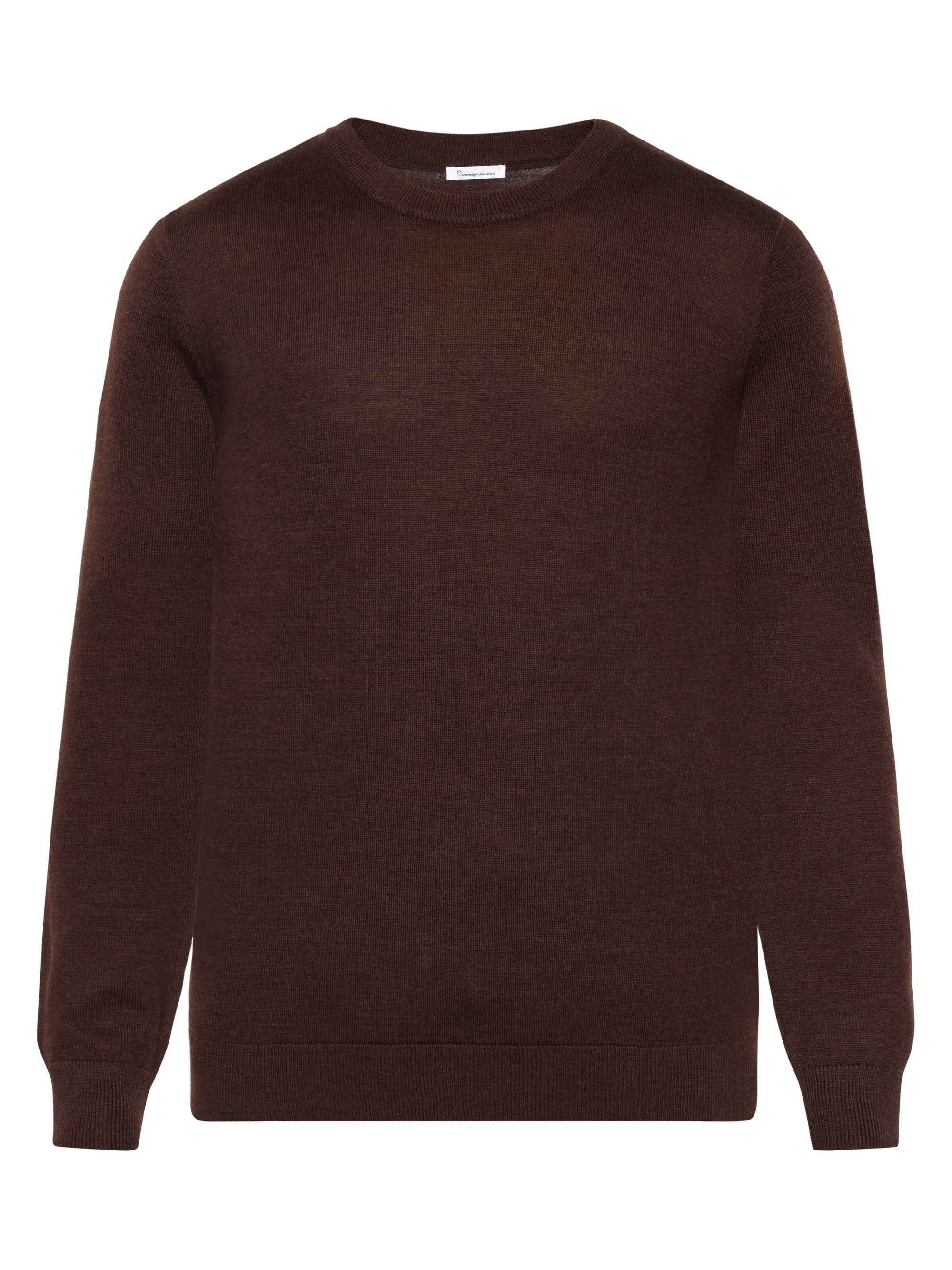 Regular Knit Crew Neck Made Of Merino Wool