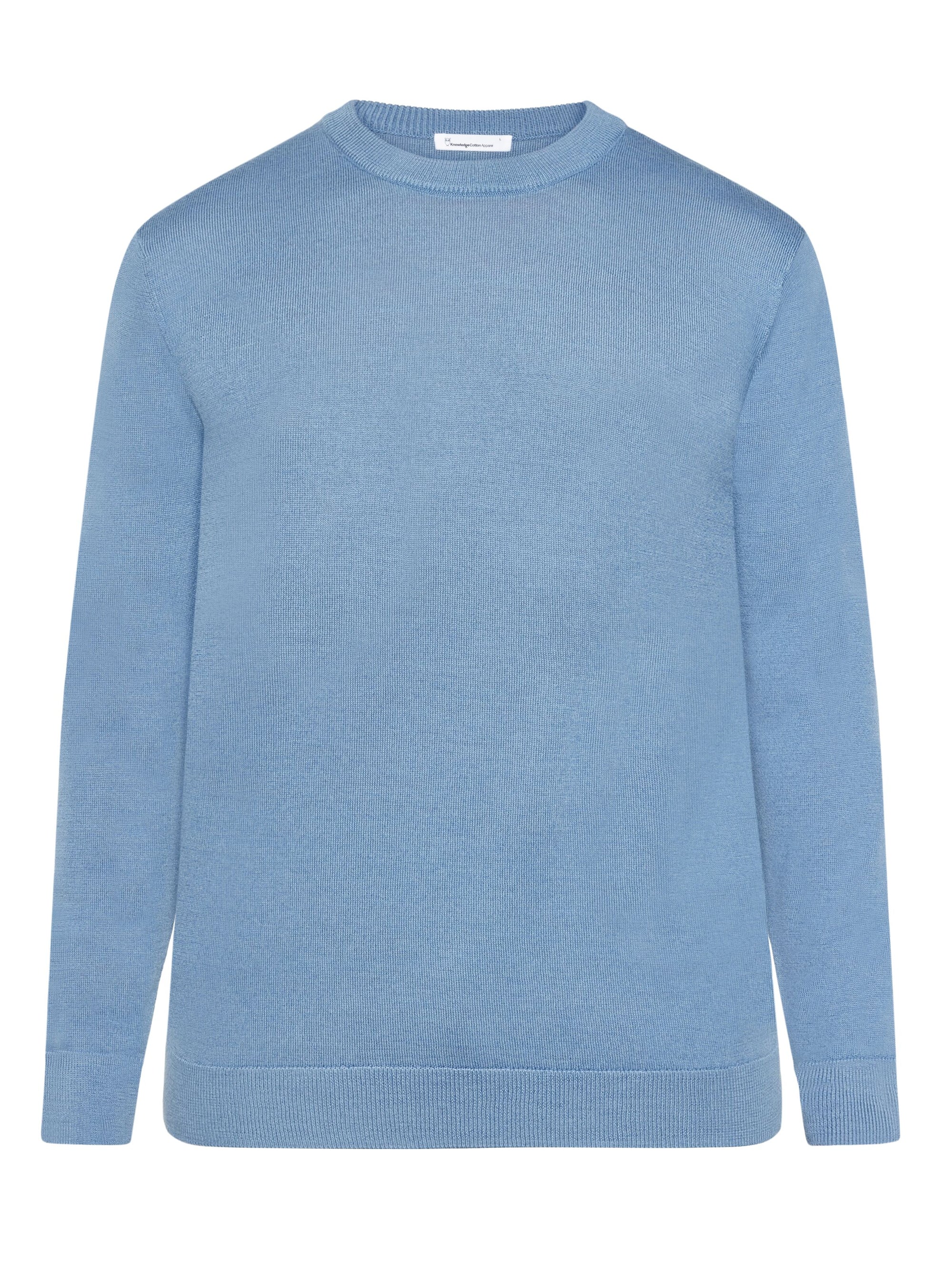 Regular Knit Crew Neck Made Of Merino Wool