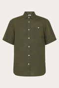 Short Sleeve Shirt Made Of Organic Linen