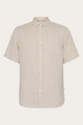 Short Sleeve Shirt Made Of Organic Linen