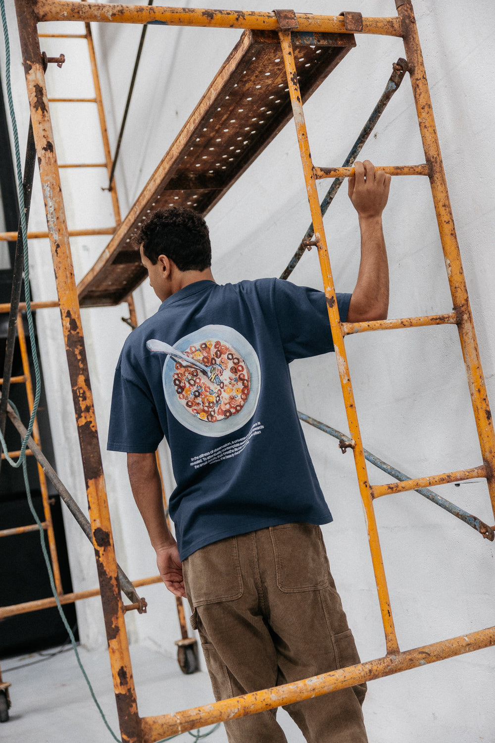 Cereals Oversized T-shirt Made Of Organic Cotton