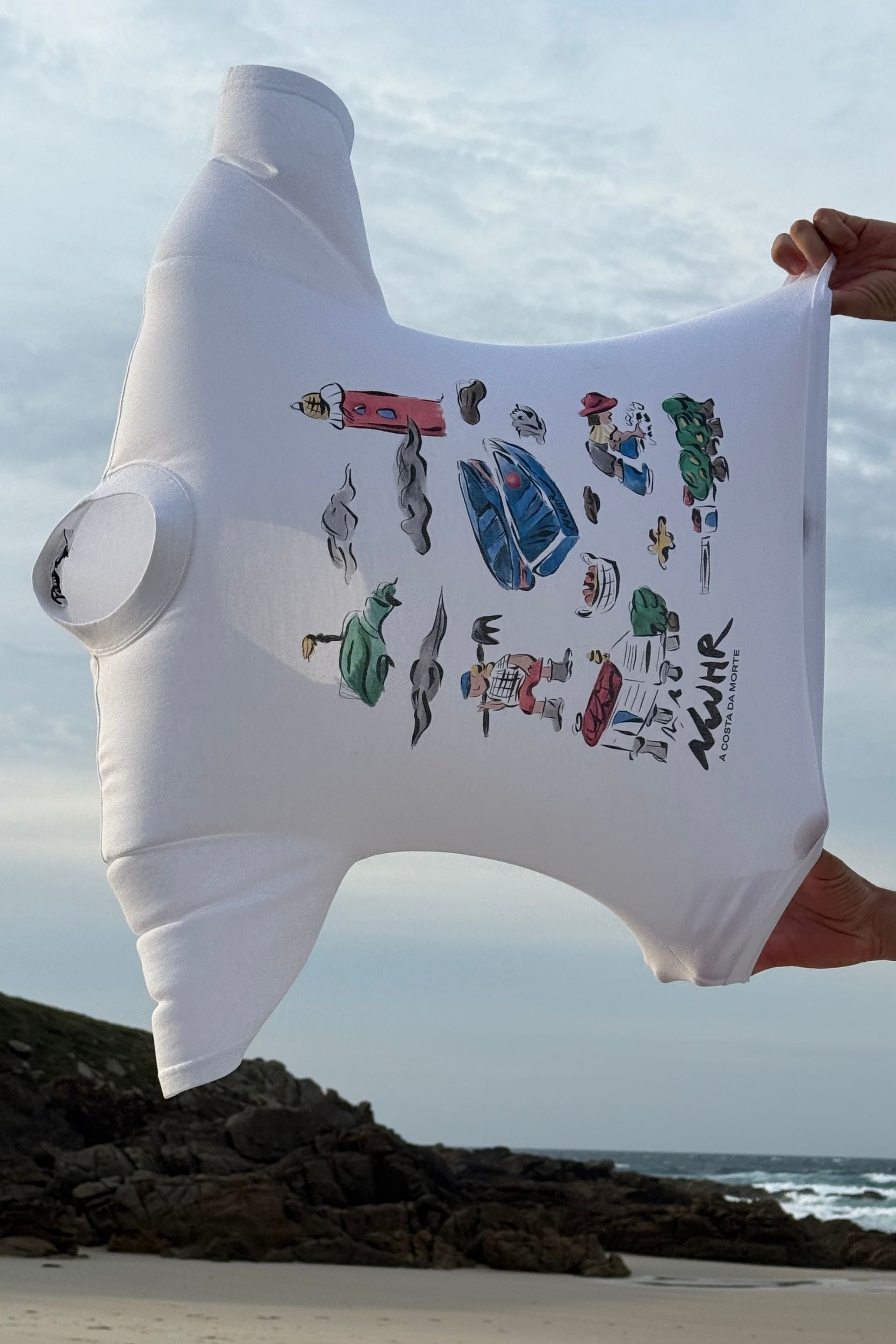 Costa da Morte T-shirt Made Of Organic Cotton