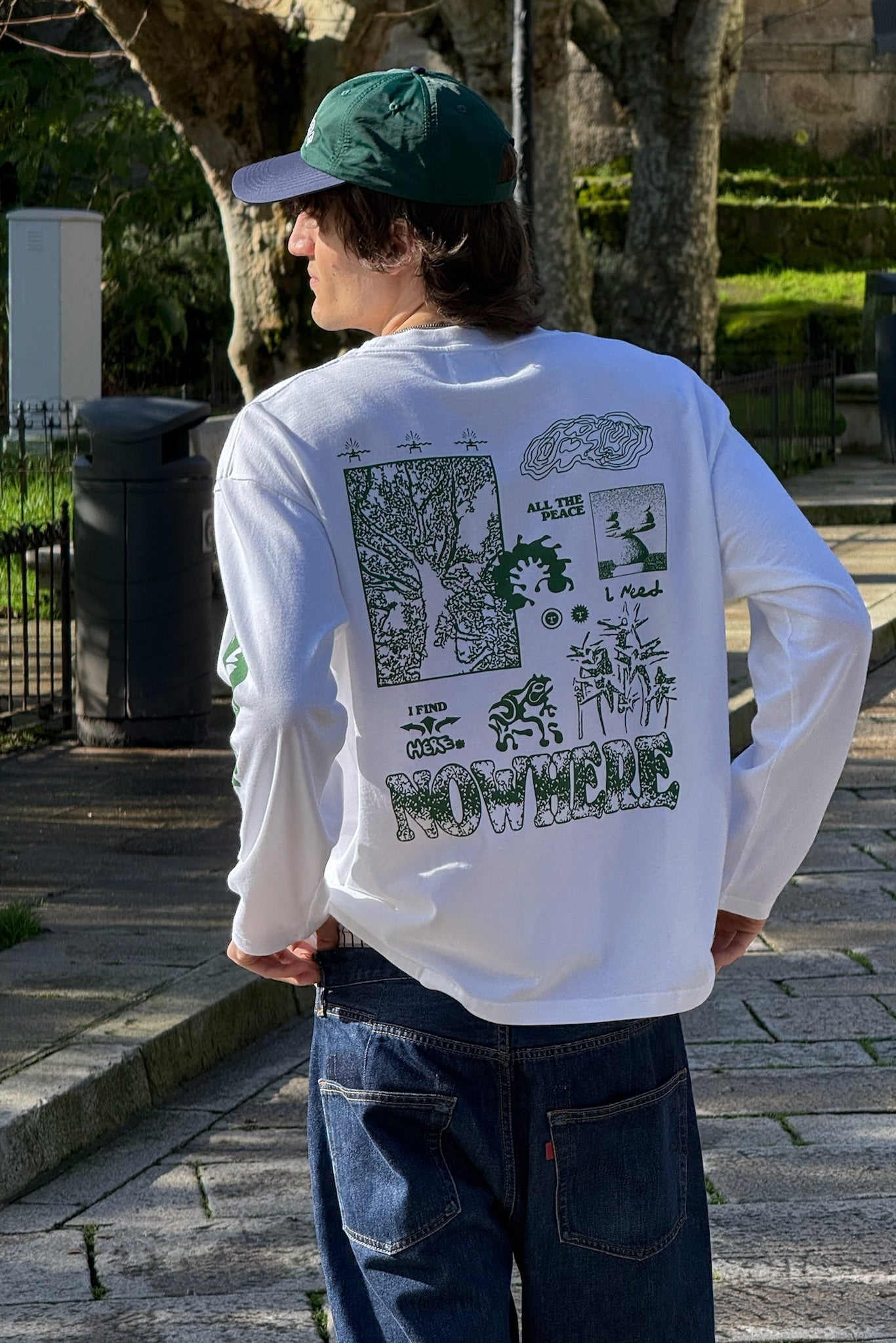 All The Peace I Need Long T-shirt Made Of Organic Cotton