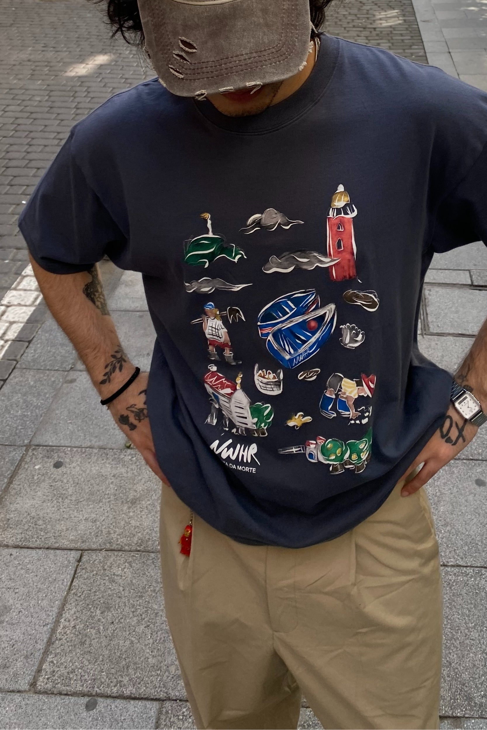 Costa da Morte T-shirt Made Of Organic Cotton