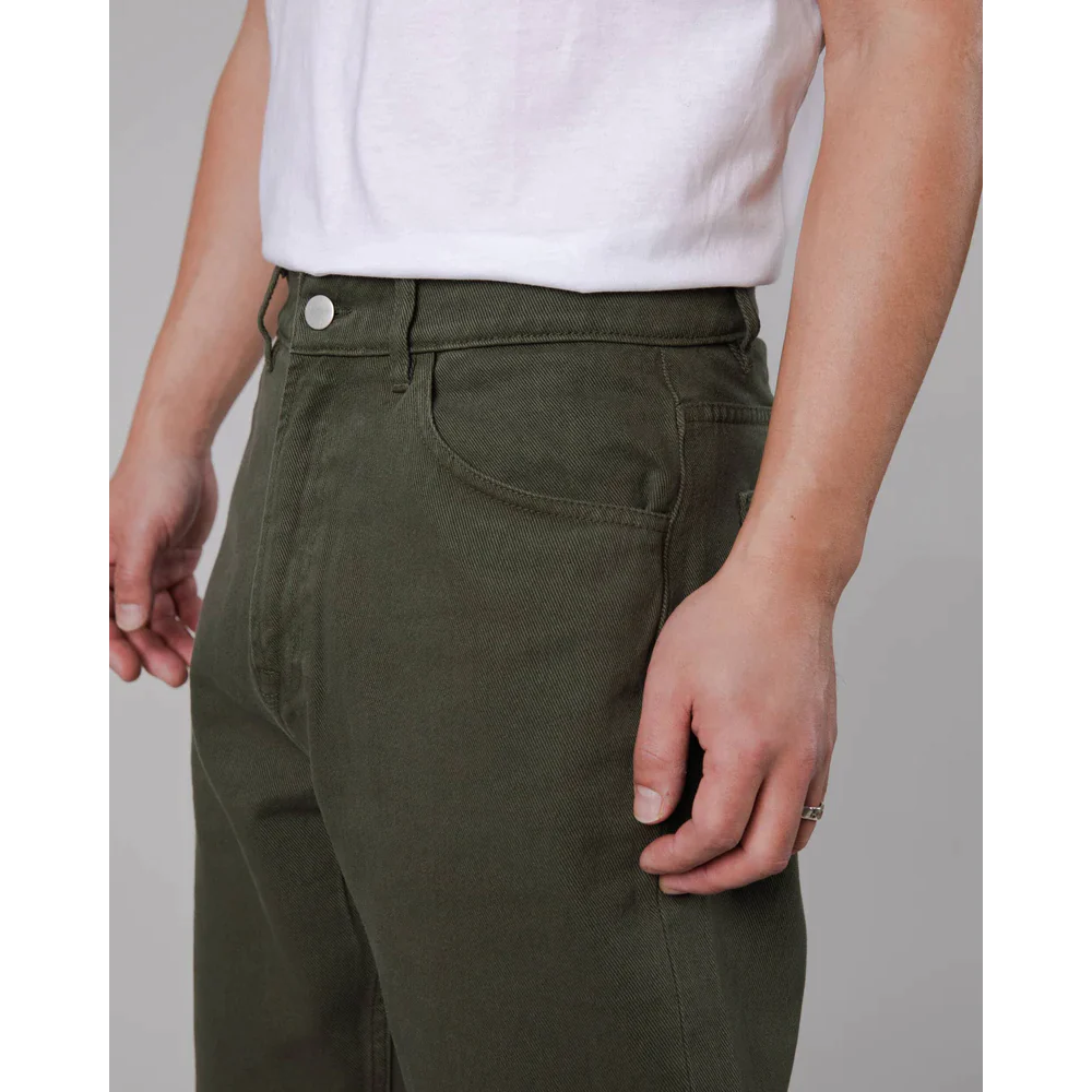 Load image into Gallery viewer, Brava Fabrics 5 Pocket Pants Stone Green
