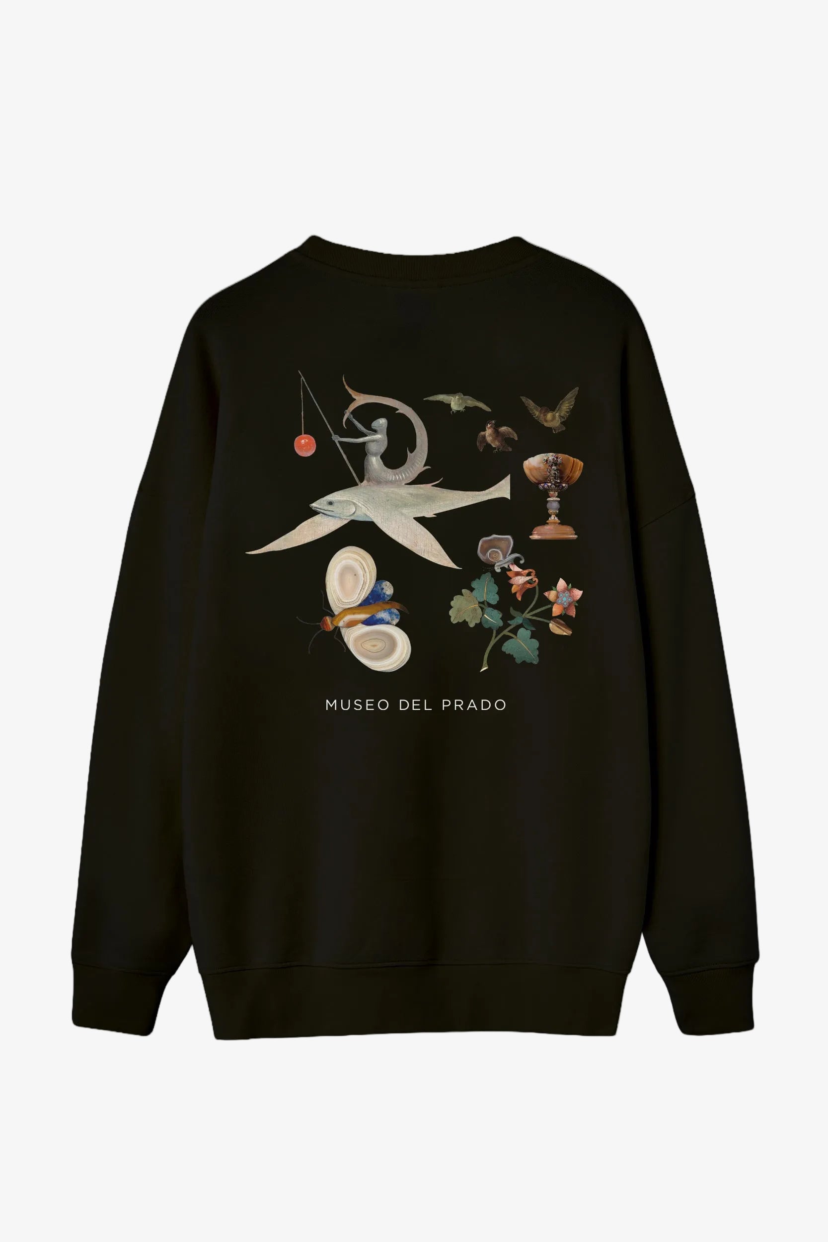 Flying Fish Crewneck Made Of Organic Cotton