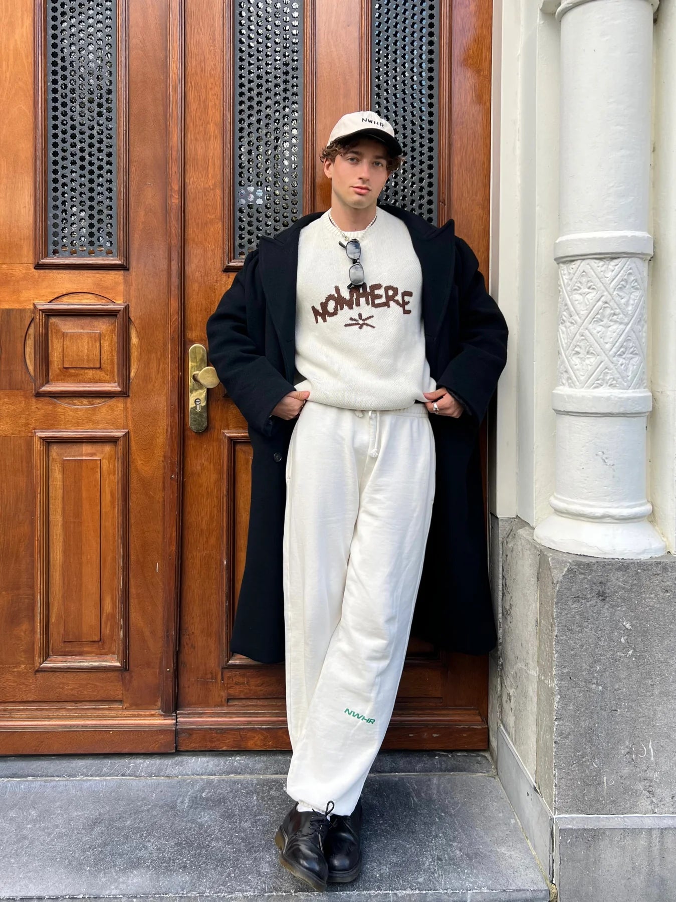 Soft Navy Trousers Made Of Organic Cotton