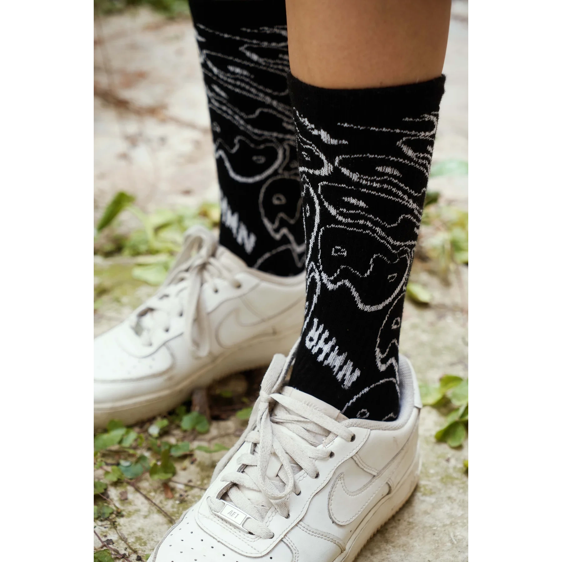 NWHR Black Tao Sock