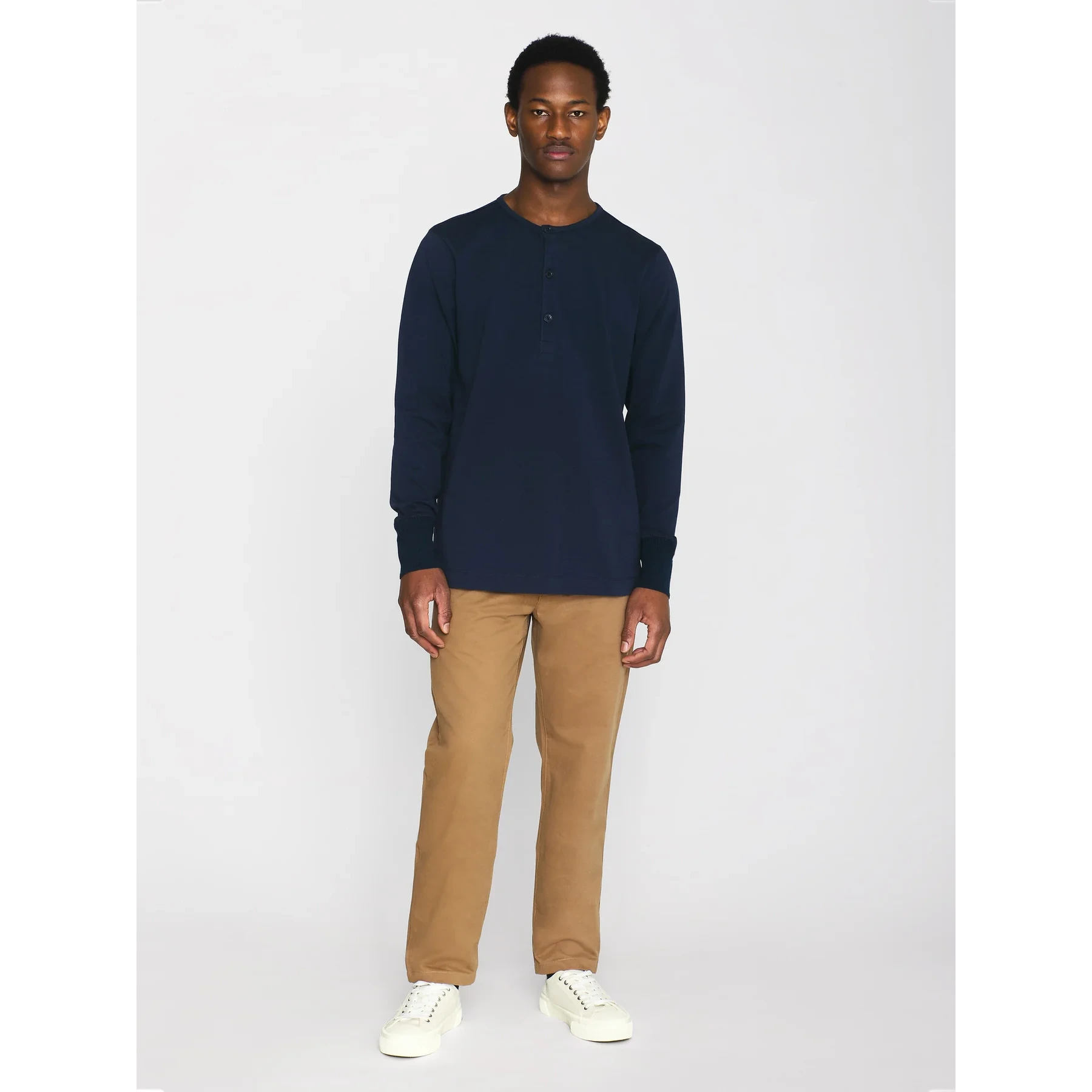 Bo LS Henley Made Of Organic Cotton