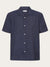 Box Fit Short Sleeved Organic Linen Shirt Made Of Organic Linen