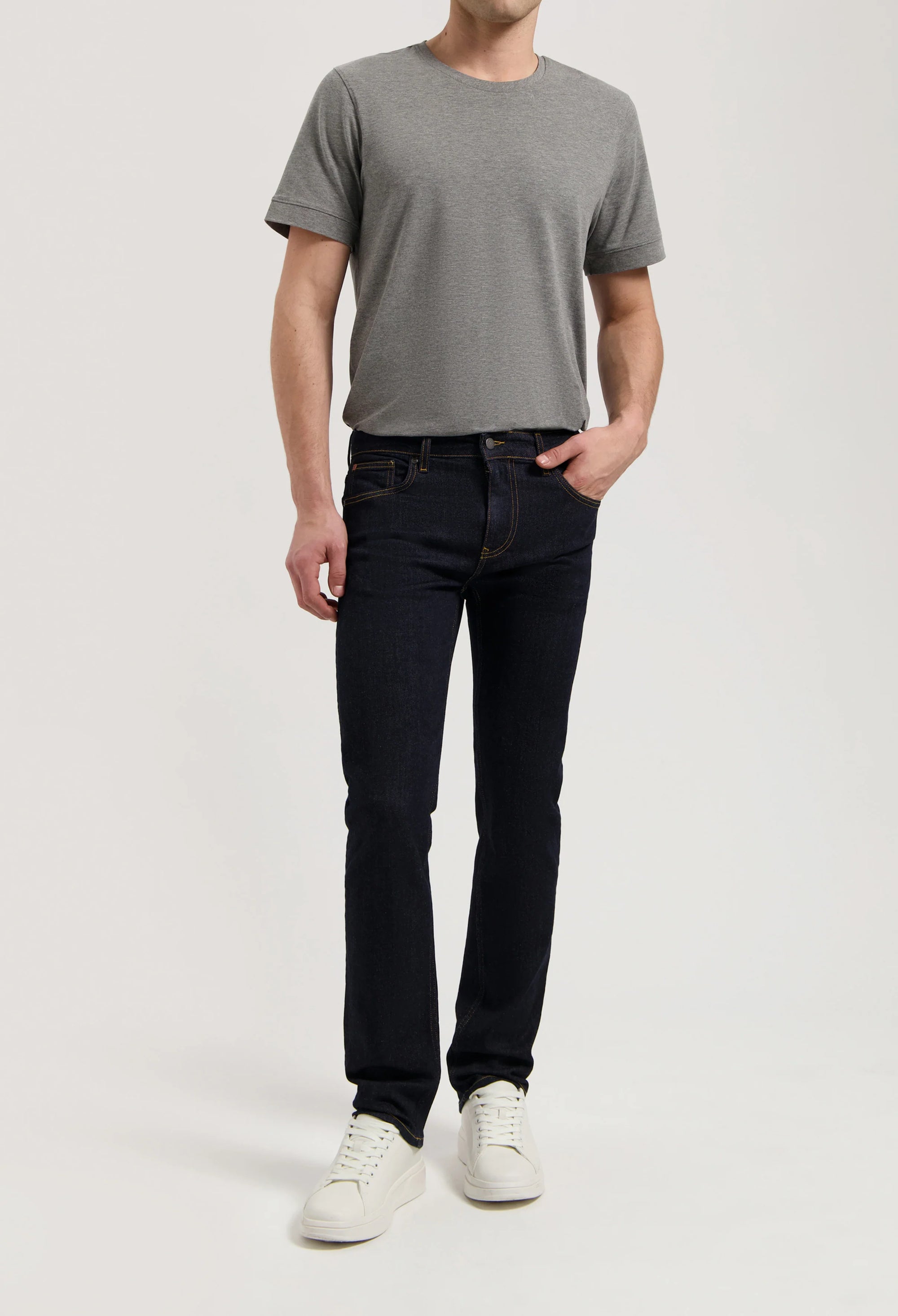 Bryce Mid Straight Made Of Recycled And Organic Cotton Mix