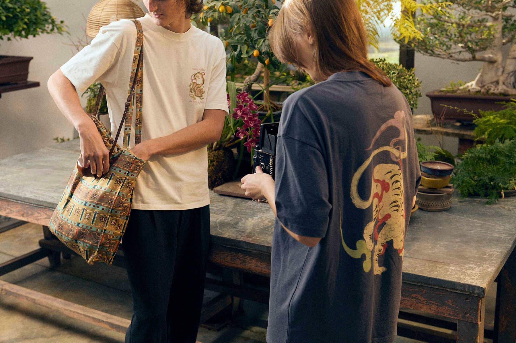 Byakko (Tiger) T-Shirt Made Of Organic Cotton