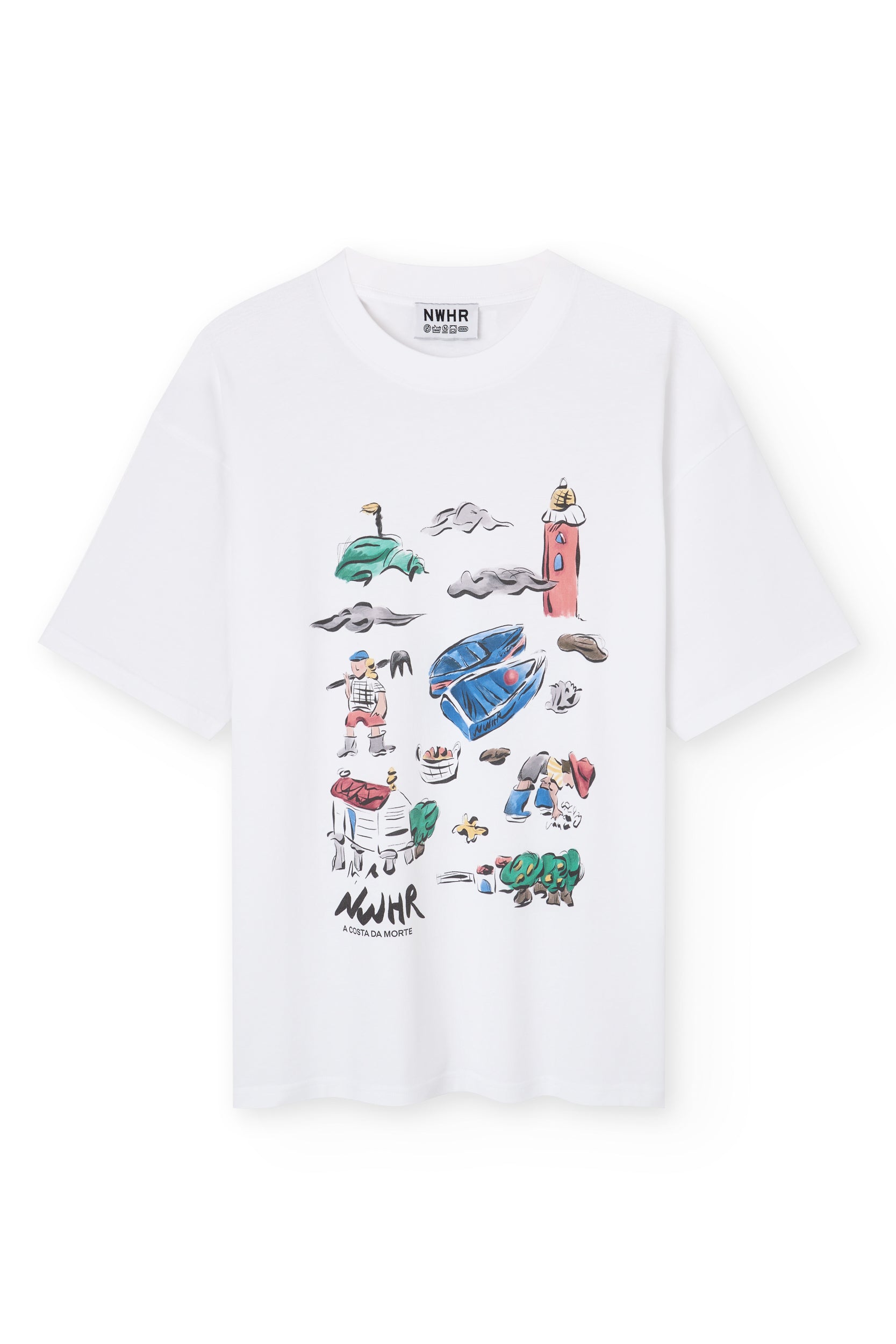 Costa da Morte T-shirt Made Of Organic Cotton