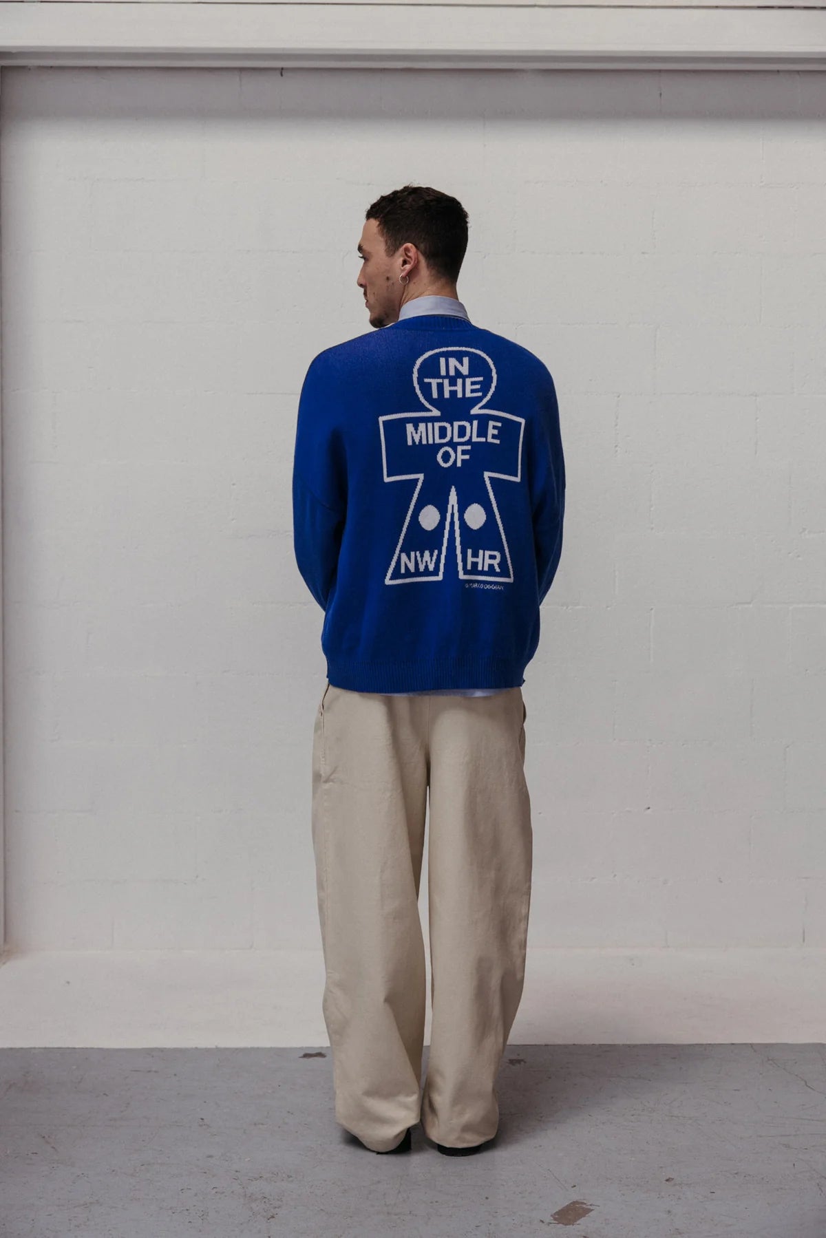 In The Middle Of... Cardigan Made Of Organic Cotton