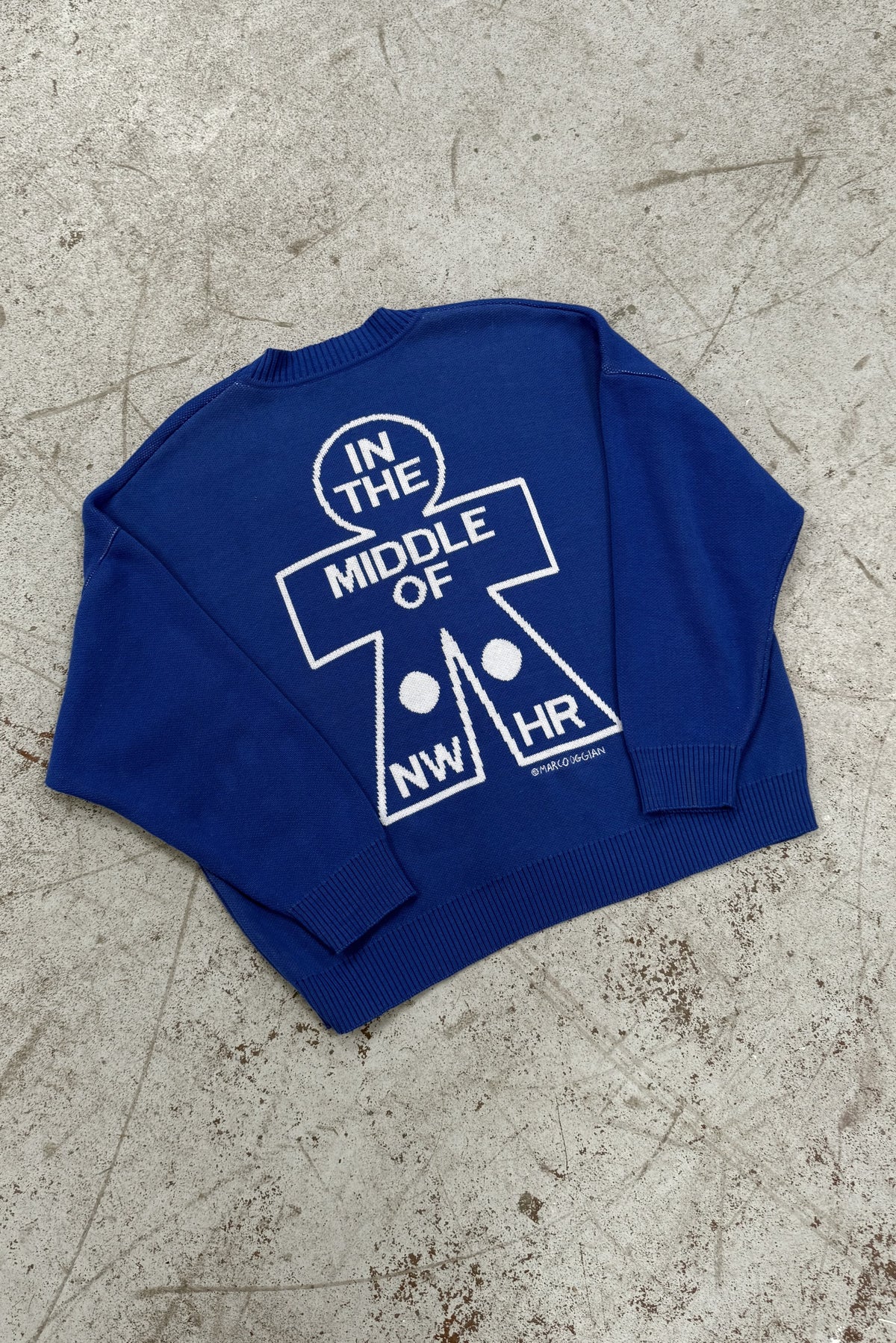 In The Middle Of... Cardigan Made Of Organic Cotton