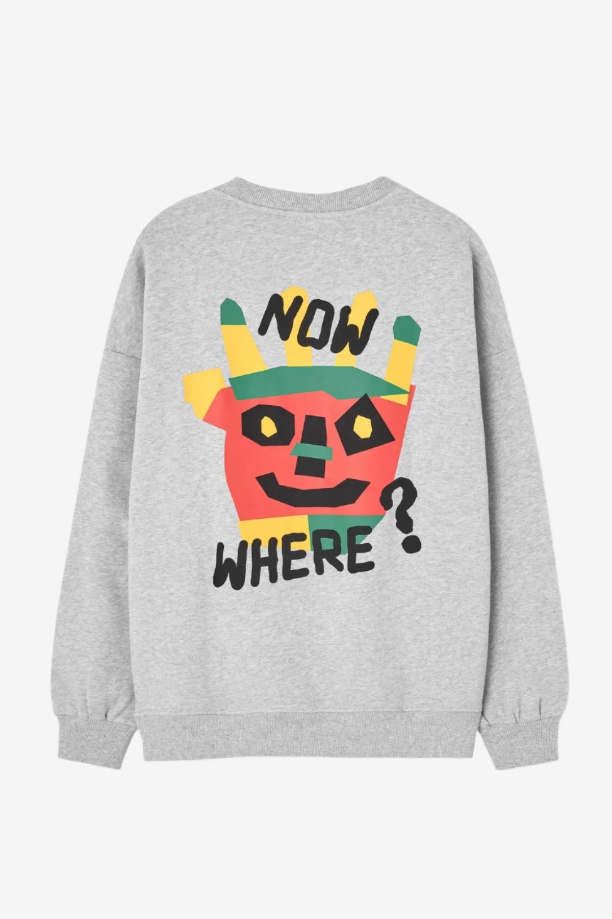 Now Where? Crewneck Made Of Organic Cotton