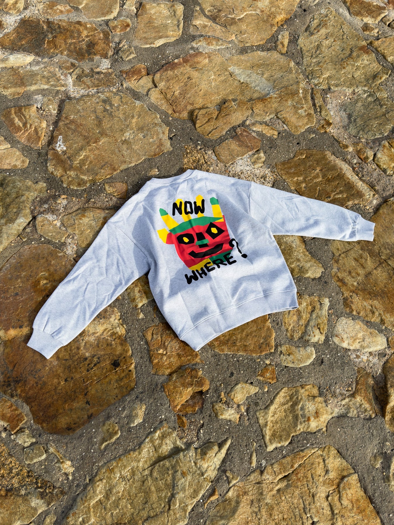Now Where? Crewneck Made Of Organic Cotton