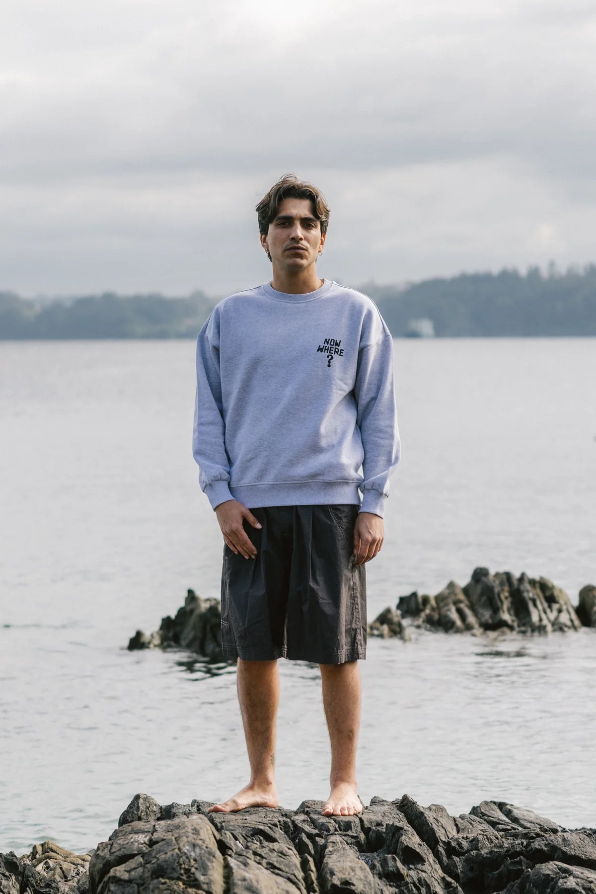 Now Where? Crewneck Made Of Organic Cotton