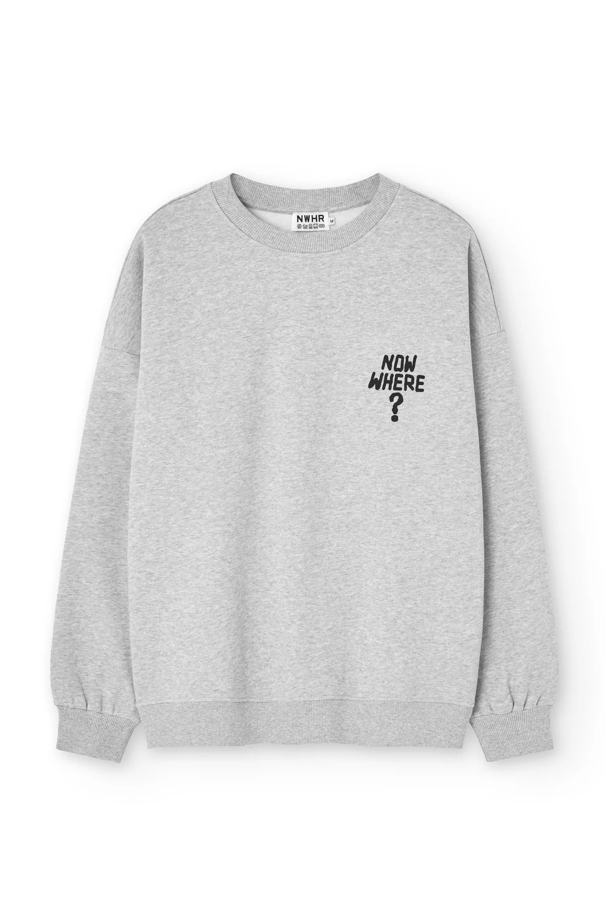 Now Where? Crewneck Made Of Organic Cotton