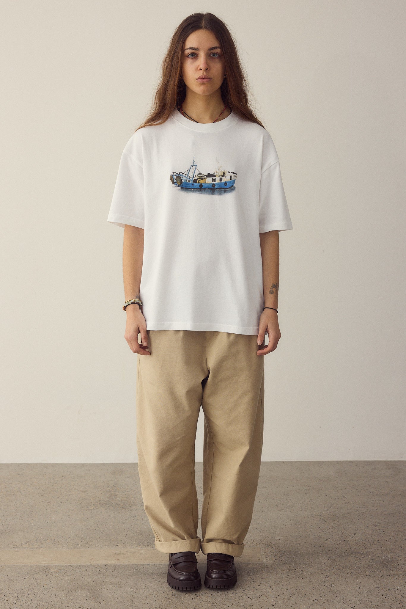 Boat T-Shirt Made Of Organic Cotton