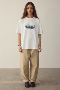 Boat T-Shirt Made Of Organic Cotton