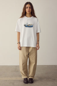 Boat T-Shirt Made Of Organic Cotton