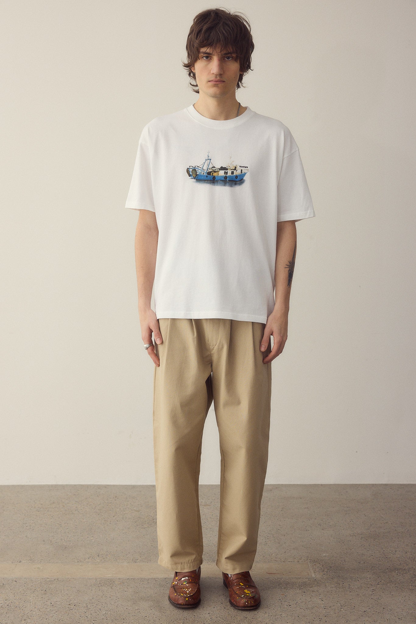 Boat T-Shirt Made Of Organic Cotton