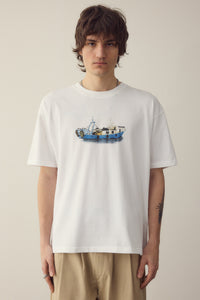 Boat T-Shirt Made Of Organic Cotton