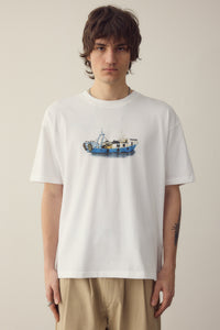 Boat T-Shirt Made Of Organic Cotton