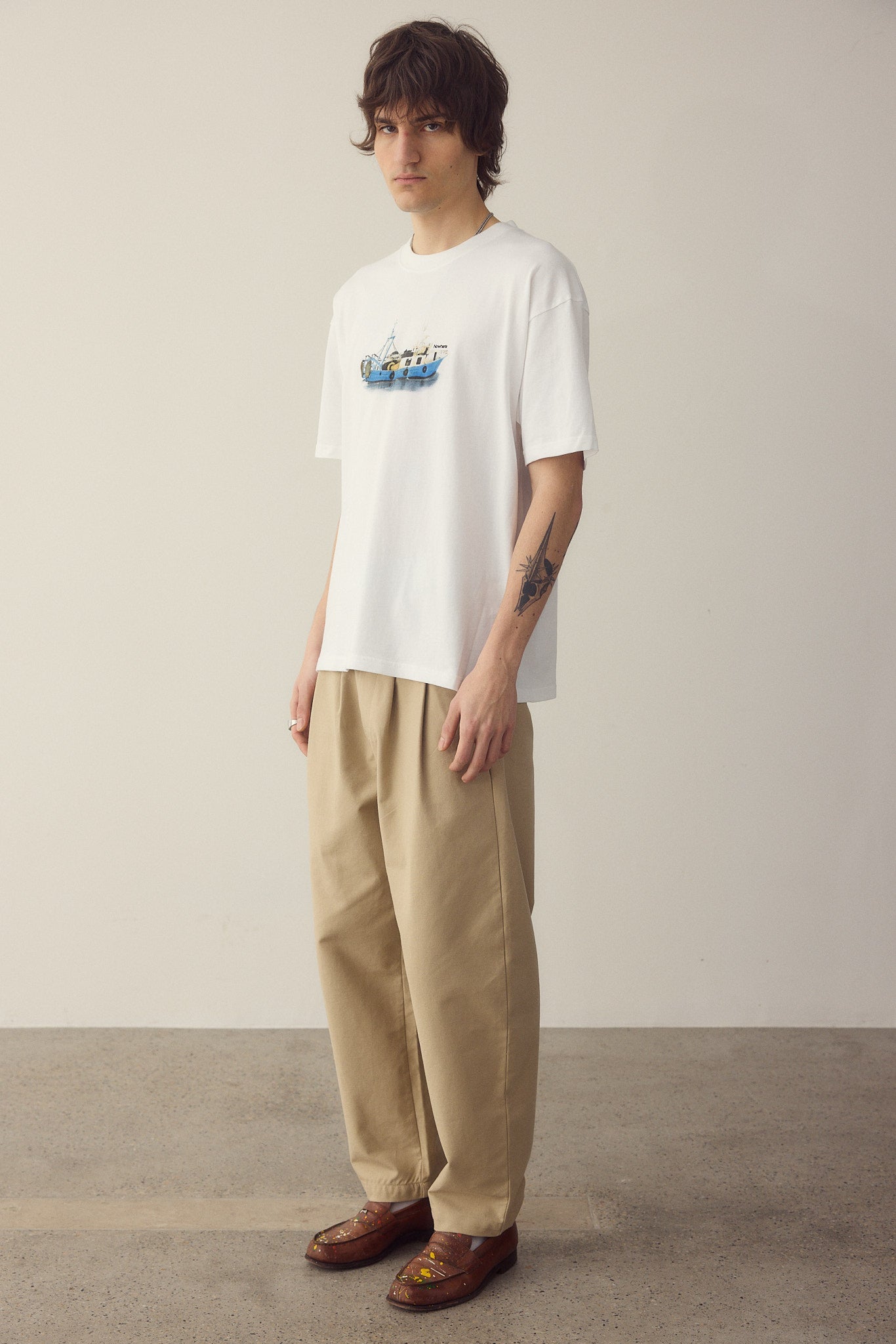 Boat T-Shirt Made Of Organic Cotton