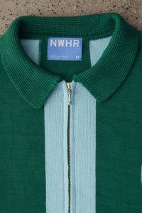 Stripes Zip Jersey Made Of Organic Cotton