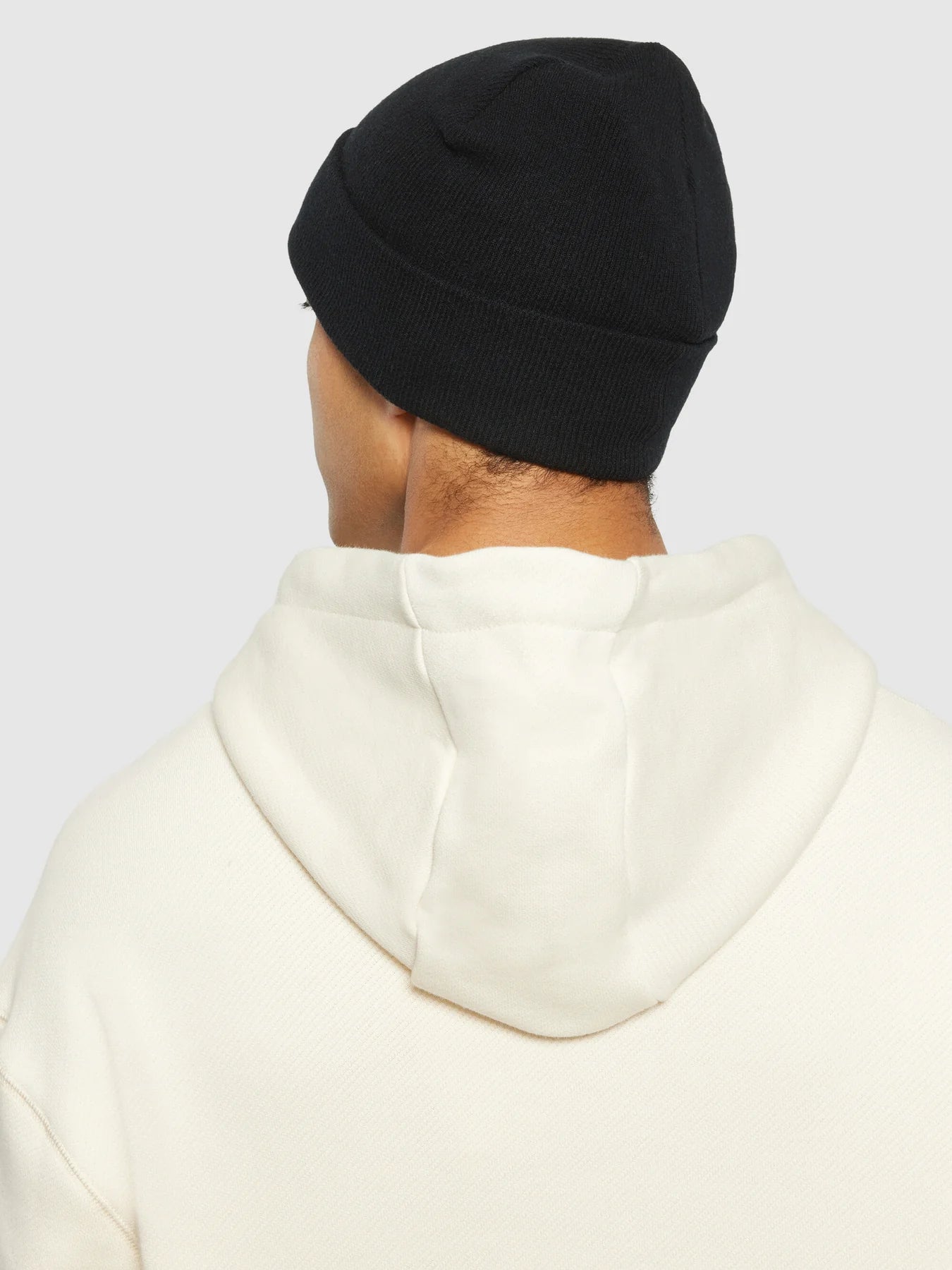 Double Layer Fine Merino Beanie Made Of Wool