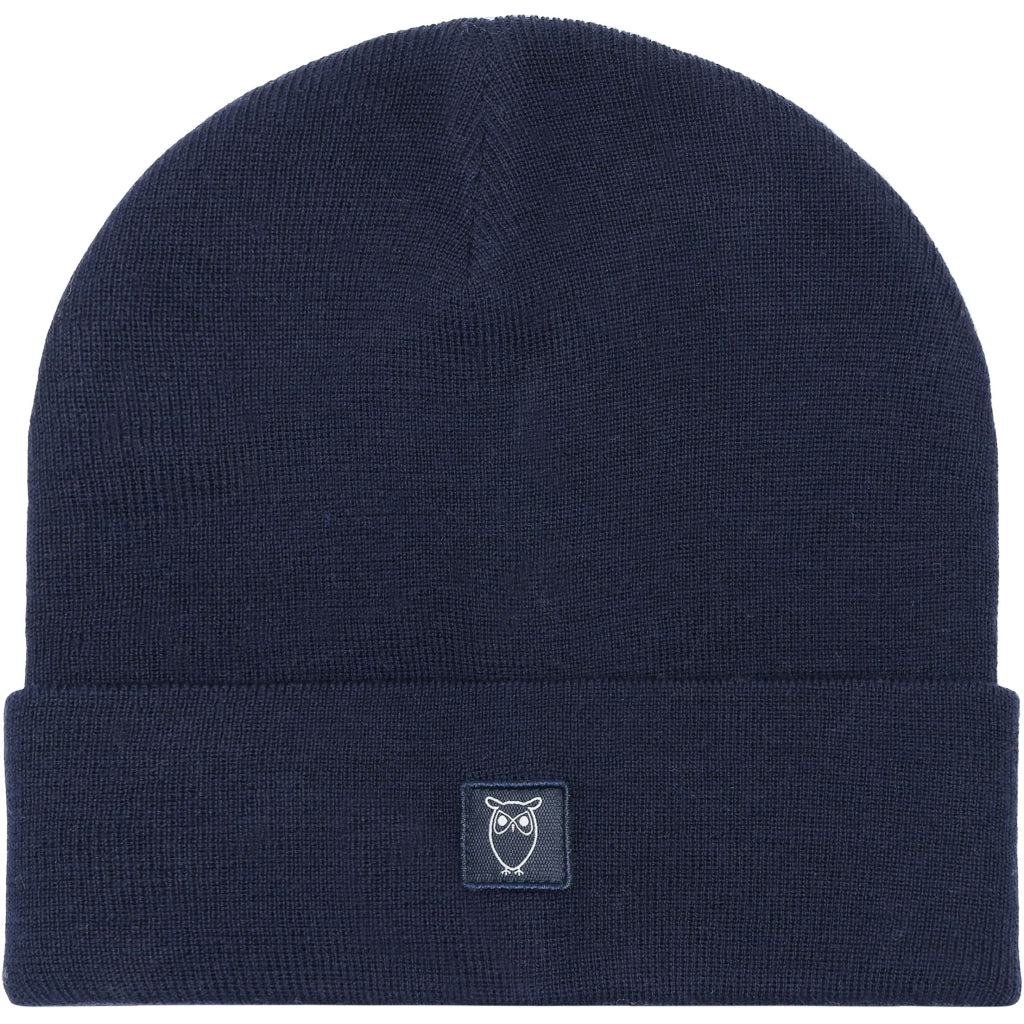 Double Layer Fine Merino Wool Beanie Made Of Organic Wool