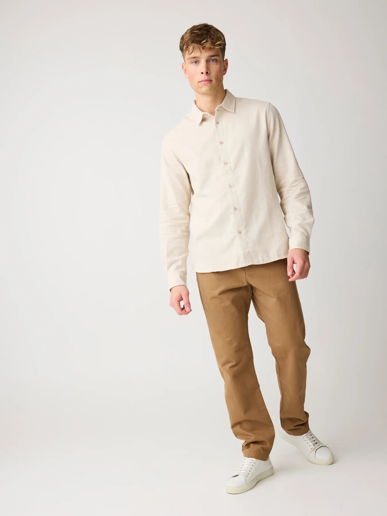 Dune Regular Flannel Shirt Made Of Organic Cotton