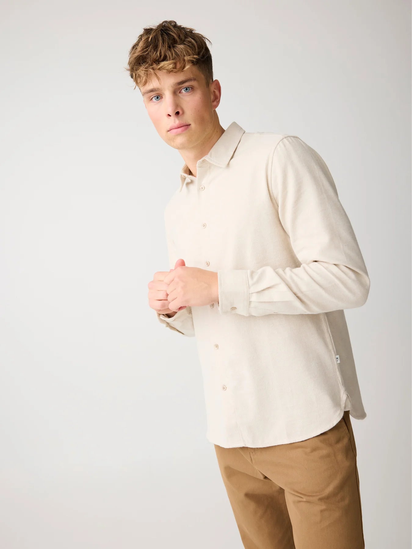 Dune Regular Flannel Shirt Made Of Organic Cotton