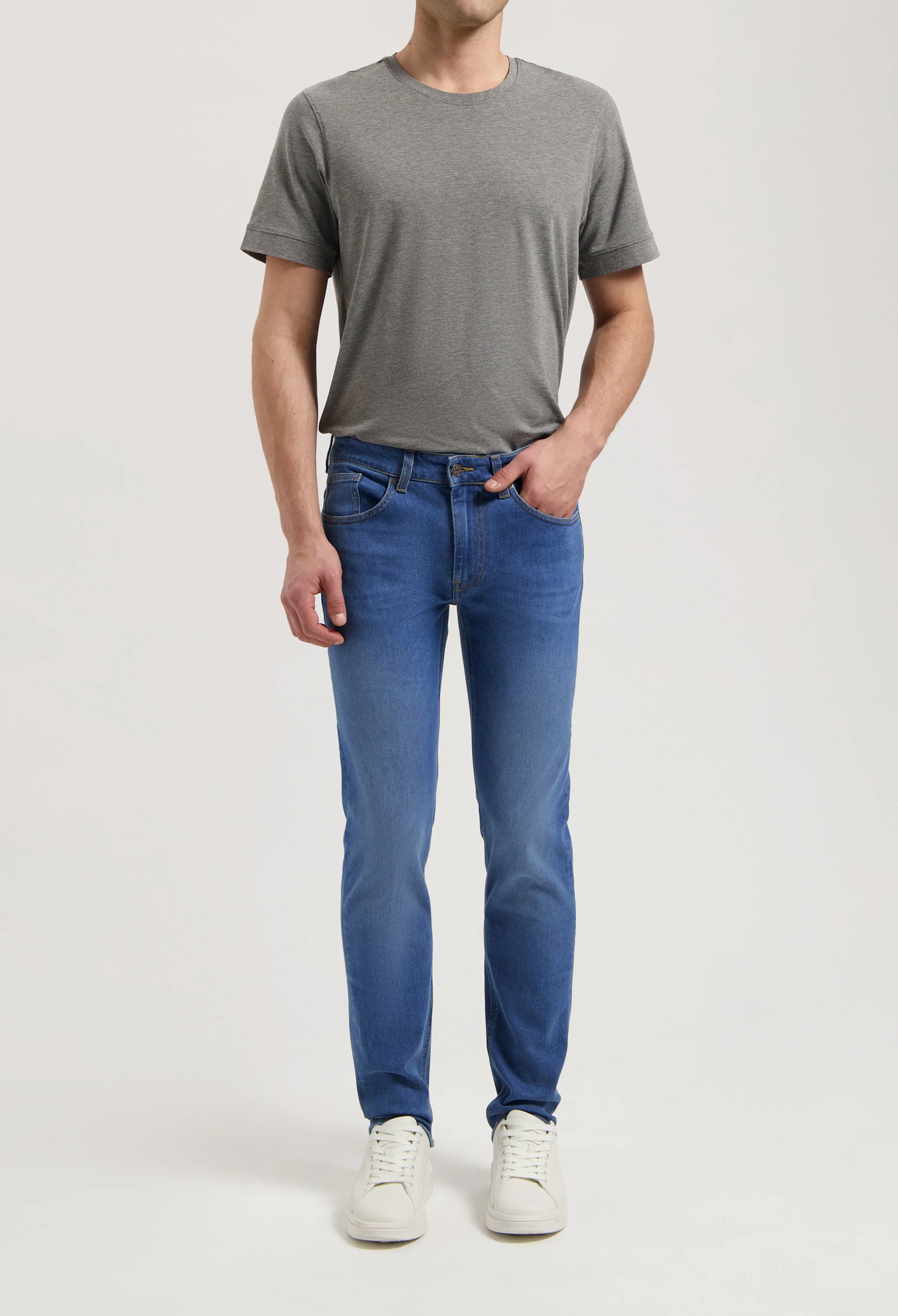 Dunn Low Tapered Made Of Recycled And Organic Cotton Mix