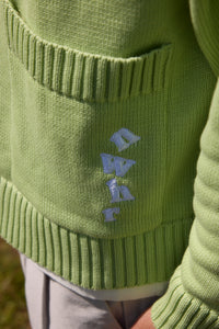 Lime Cardigan