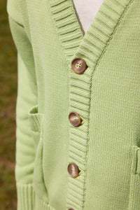 Lime Cardigan