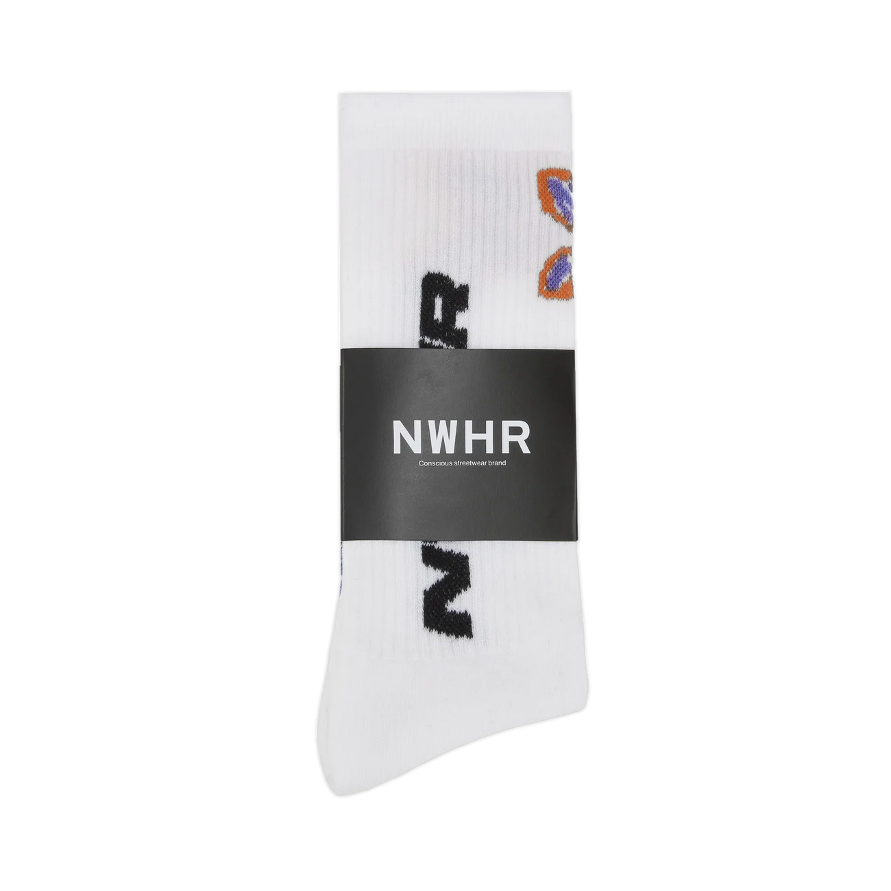 Load image into Gallery viewer, NWHR Flying White Sock
