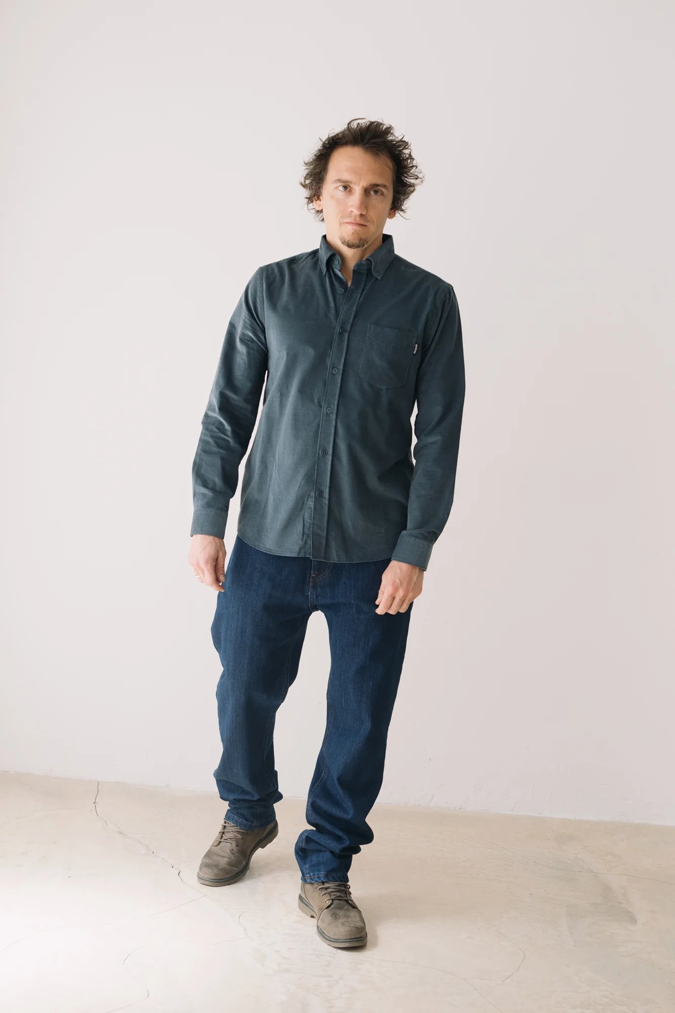 Fine Wale Corduroy Shirt Made Of Organic Cotton