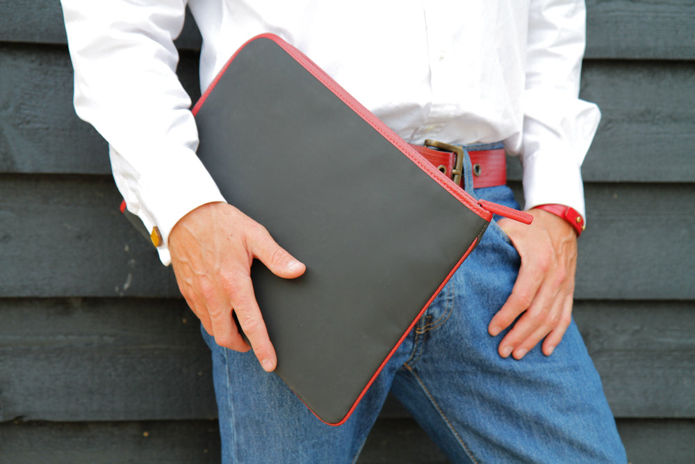 Folio and Laptop Case Made Of Printing Blanket & Fire Hose