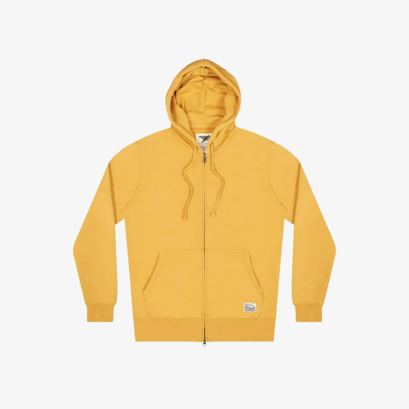 Organic cotton zip hoodie shop
