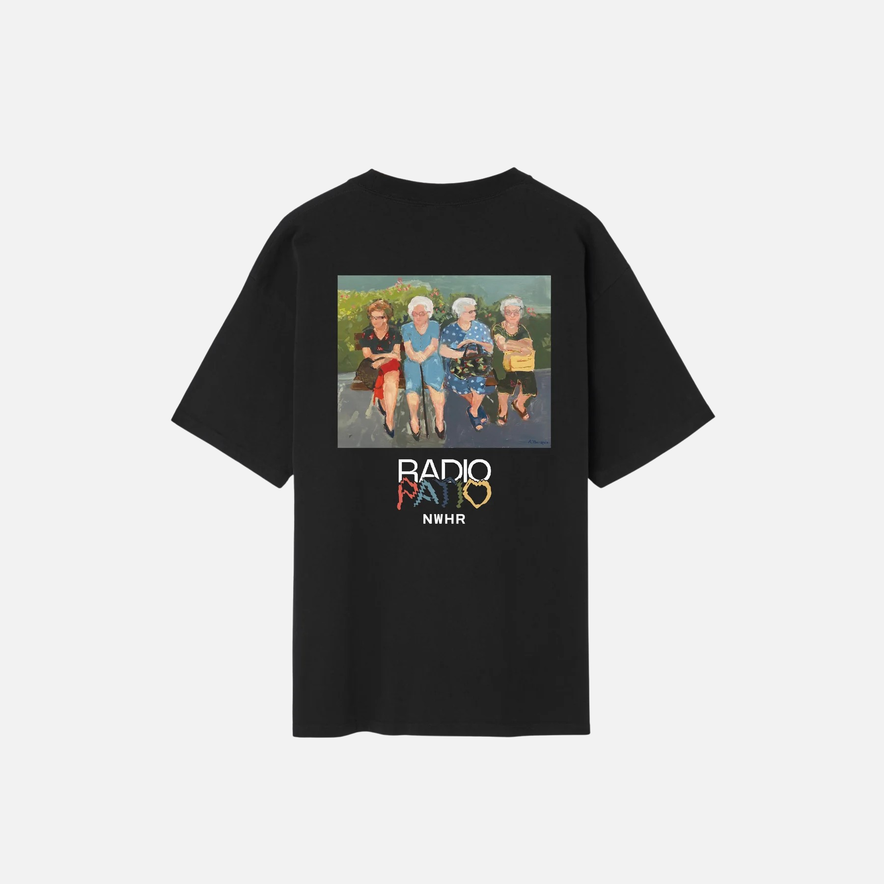 Patio Radio T-shirt Made Of Organic Cotton